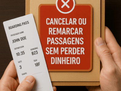 Como Cancelar ou Remarcar Passagens Sem Perder Dinheiro