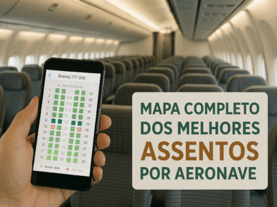 SeatGuru Brasileiro: Mapa Completo dos Melhores Assentos por Aeronave